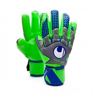 Luvas  Uhlsport TensionGreen Supersoft HN Dark grey-Fluor green-Navy
