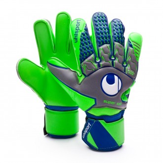 Luvas  Uhlsport TensionGreen Supersoft Dark grey-Fluor green-Navy