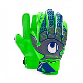 Luvas  Uhlsport TensionGreen Soft SF Crianças Dark grey-Fluor green-Navy