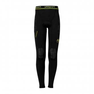 Leggings Uhlsport Bionikframe Longtight Black-Fluor yellow