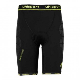 Leggings Uhlsport Bionikframe Black-Fluor yellow