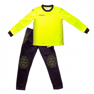 Conjunto Uhlsport Goalkeeper Set Crianças Fluor yellow-Black