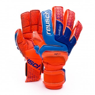 Luvas  Reusch Prisma Supreme G3 Fusion Ortho-Tec Shocking orange-Blue-Shocking orange
