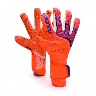 Luvas  Reusch Pure Contact G3 Fusion Shocking orange-Blue-Shocking orange