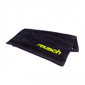 Toalha Reusch Reusch GK Towel Match Balck-Safety yellow