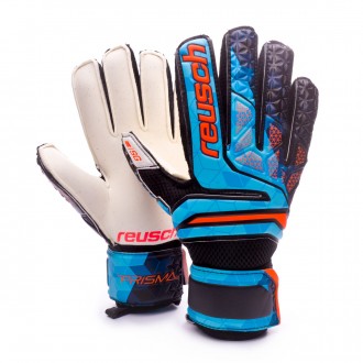 Luvas  Reusch Prisma SG Finger Support Blue-Black-Orange
