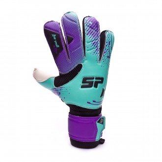 Luvas SP Fútbol Love Yourself Fundação APE Turquesa-Roxo
