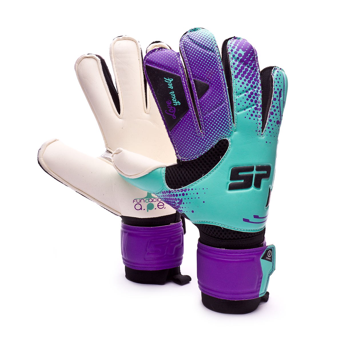 Glove Sp Futbol Love Yourself Ape Foundation Turquoise Purple Futbol Emotion Glove Sp Futbol Love Yourself Ape Foundation Turquoise Purple Futbol Emotion