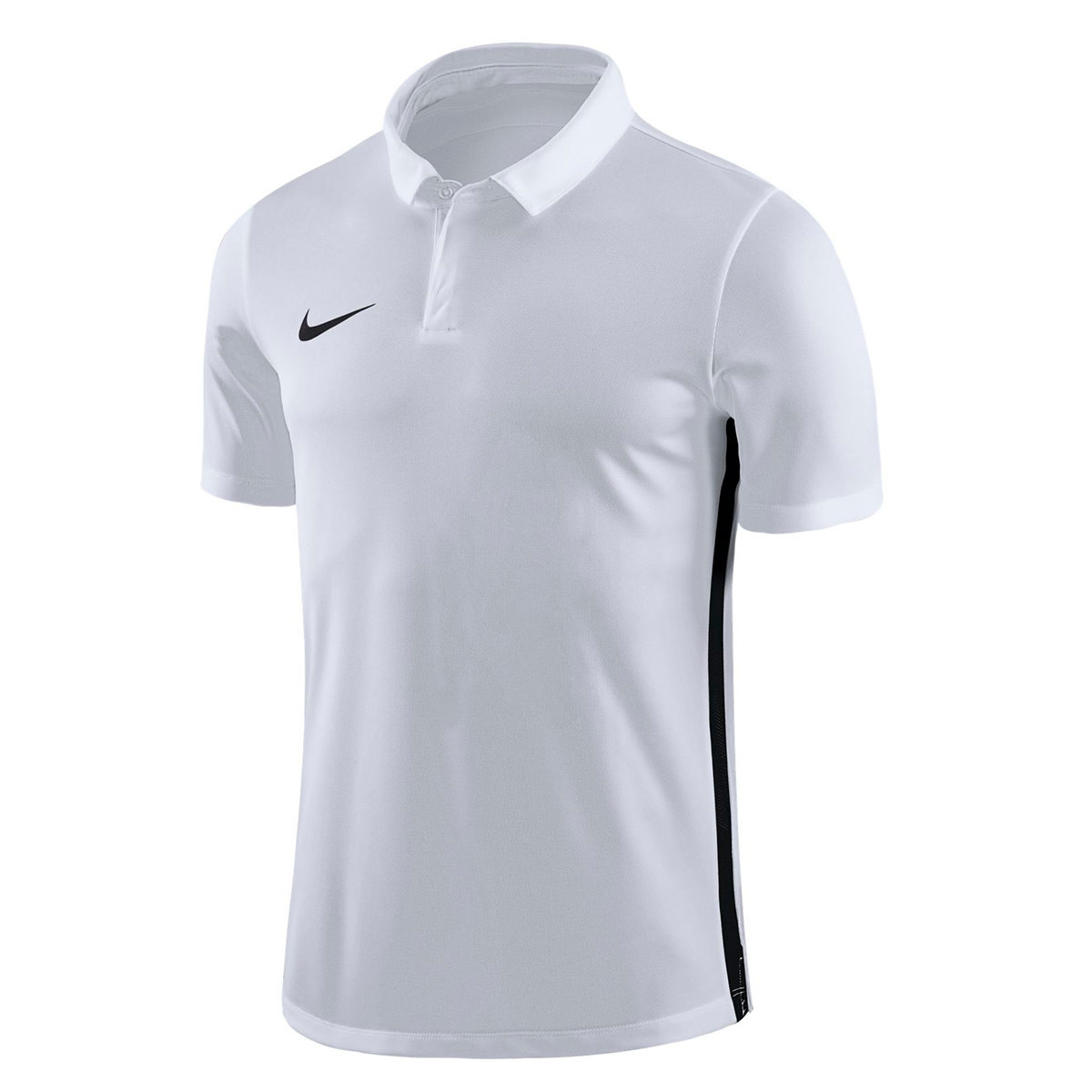 Polo Nike Academy 18 m/c White-Black - Tienda de fútbol Fútbol Emotion