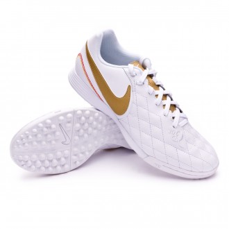 Sapatilhas  Nike LegendX VII Academy 10R Turf White-Metallic gold-White