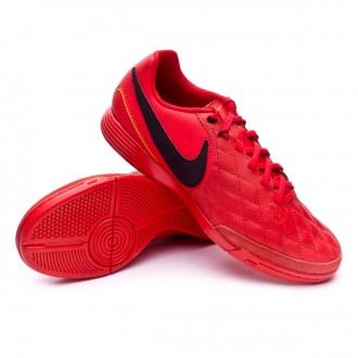 Sapatilha de Futsal  Nike LegendX VII Academy 10R IC University red-Black-Metallic gold