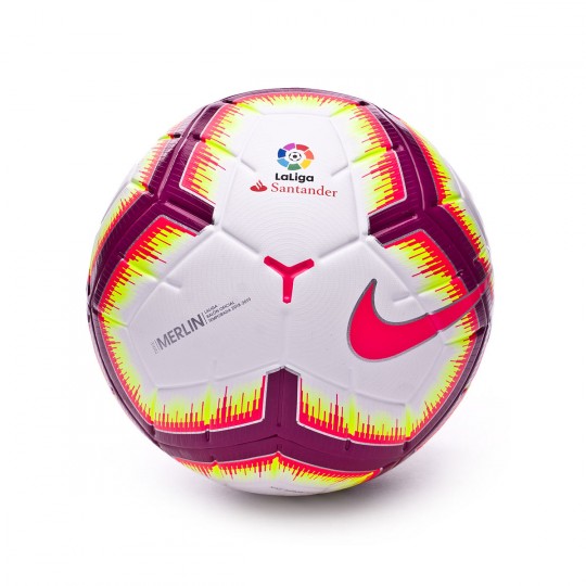 Balón Nike LaLiga Merlin 2018-2019 White-Pink flash-Team red - Tienda de  fútbol Fútbol Emotion