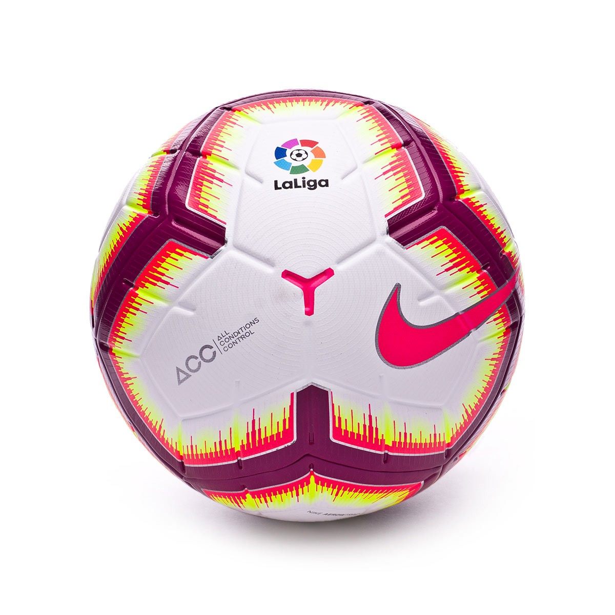 Balón Nike LaLiga Merlin 2018-2019 White-Pink flash-Team red - Tienda de  fútbol Fútbol Emotion