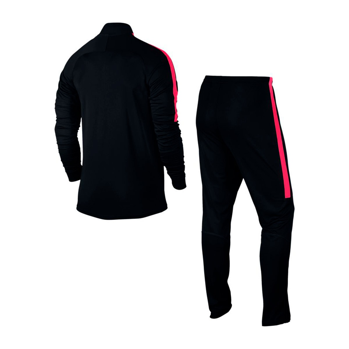 black and red joggers nike