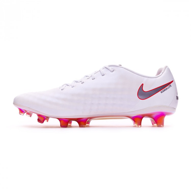 Zapatos de fútbol Nike Magista Obra II Elite FG White-Metallic cool  grey-Light crimson - Tienda de fútbol Fútbol Emotion