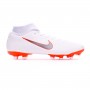 Mercurial Superfly VI Academy MG White-Metallic cool grey-Total orange