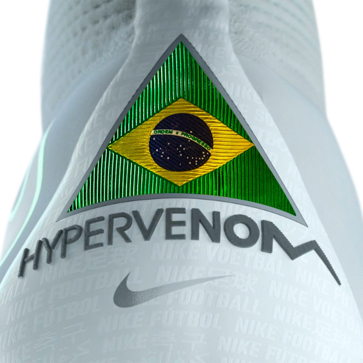 A blackout version of the Nike Phantom Vision, the 