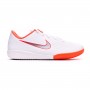 Mercurial VaporX XII Academy PS IC Crianças White-Metallic cool grey-Total orange
