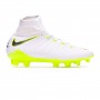 Hypervenom Phantom III Elite DF FG Niño White-Metallic cool grey-Volt-Metallic cool g
