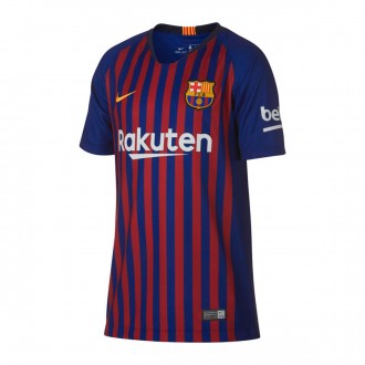 Camisola  Nike FC Barcelona Stadium Equipamento Principal 2018-2019 Crianças Deep royal blue-University gold