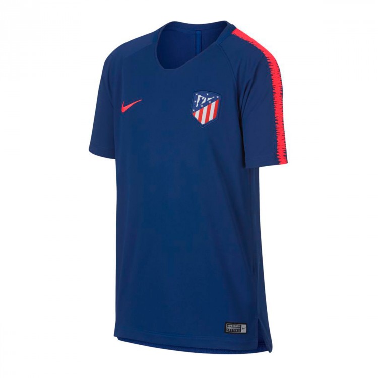 Camiseta Nike Atlético de Madrid Squad 2018-2019 Niño Deep royal blue-Bright crimson - Tienda de ...