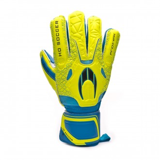 Luvas HO Soccer Basic Protek Yellow-Blue