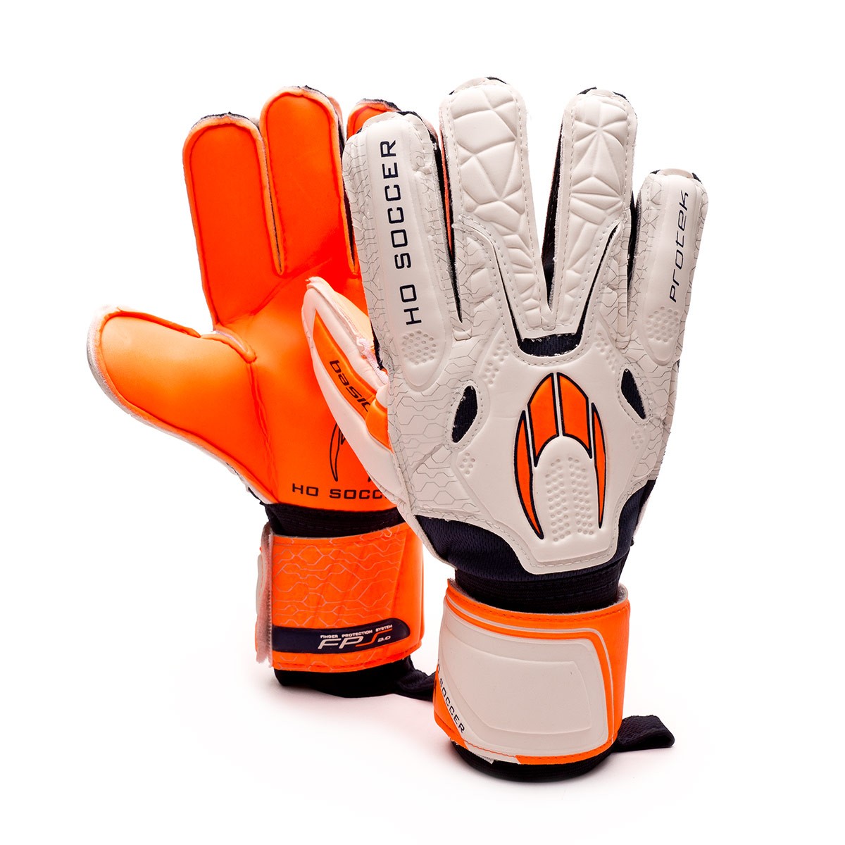 orange football gloves