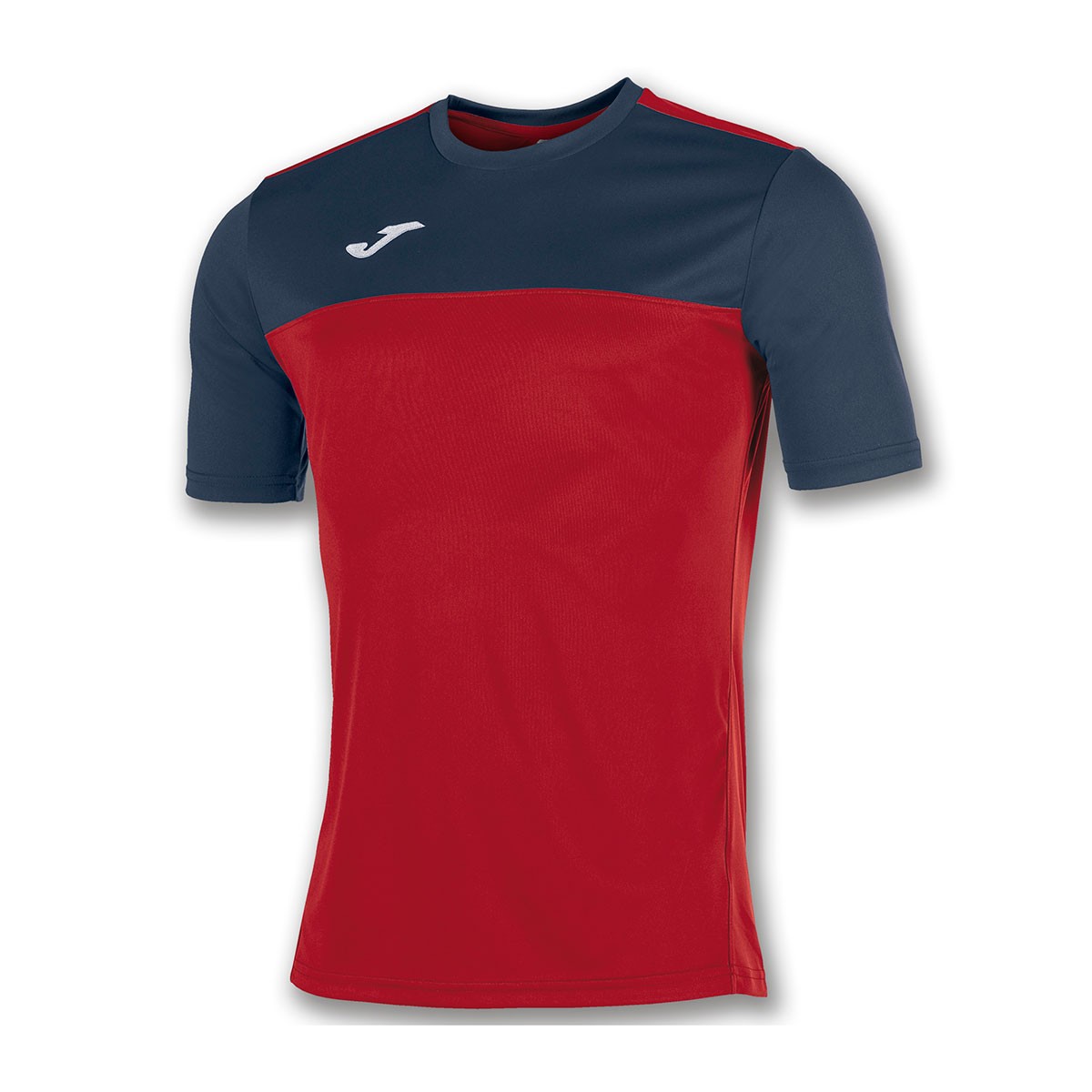 Playera Joma Winner m/c Rojo-Azul marino - Fútbol Emotion