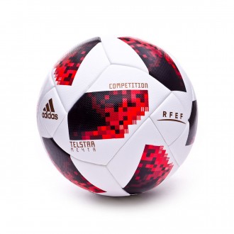 Bola de Futebol  adidas FEF Competition White-Solar red-Black