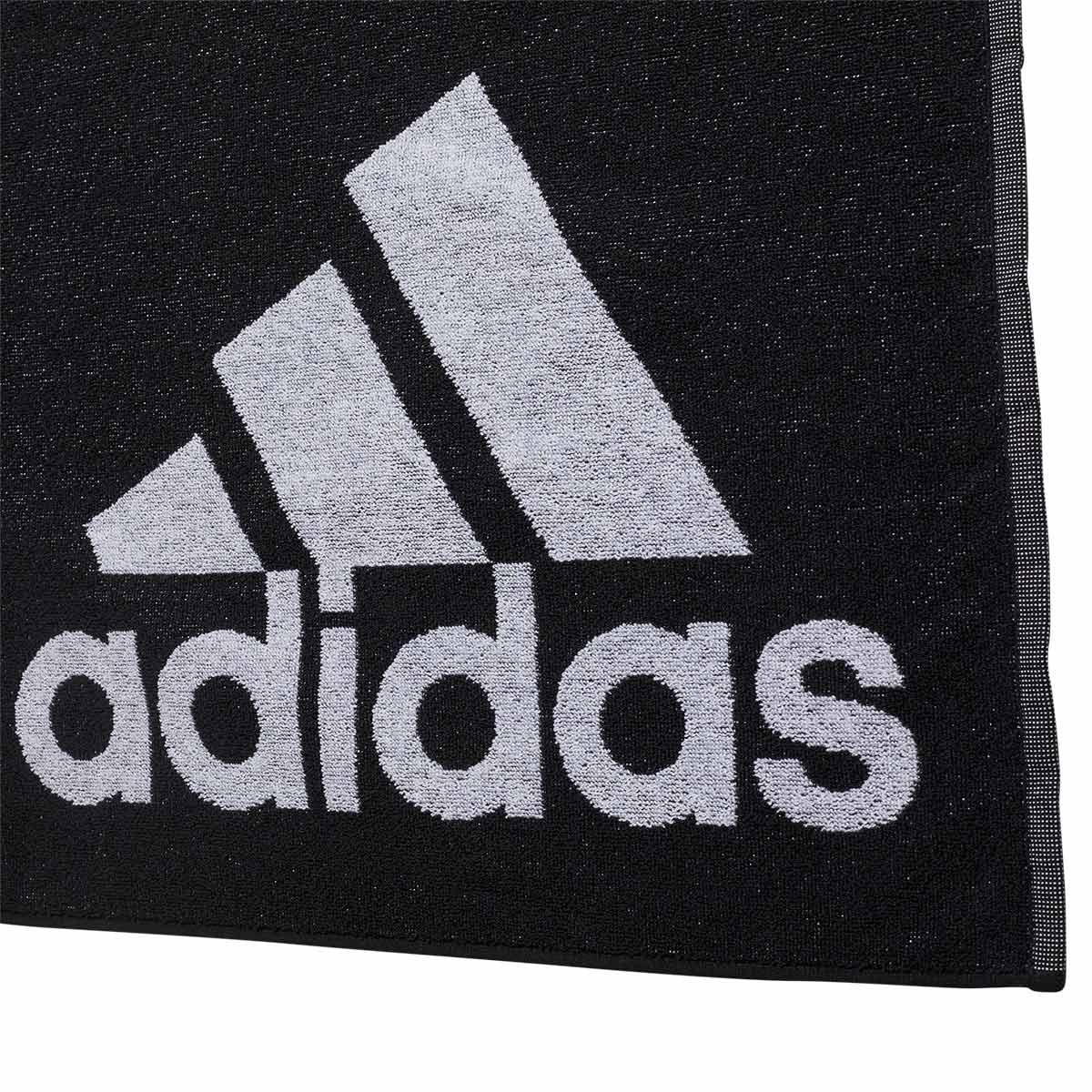 black adidas football towel