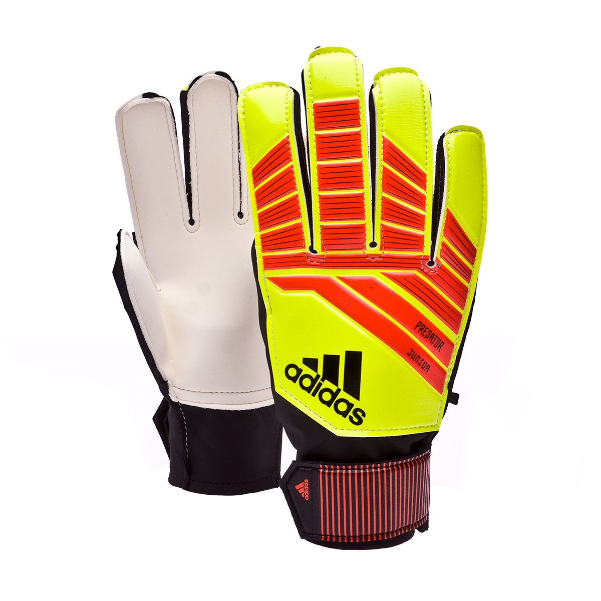 yellow adidas football gloves