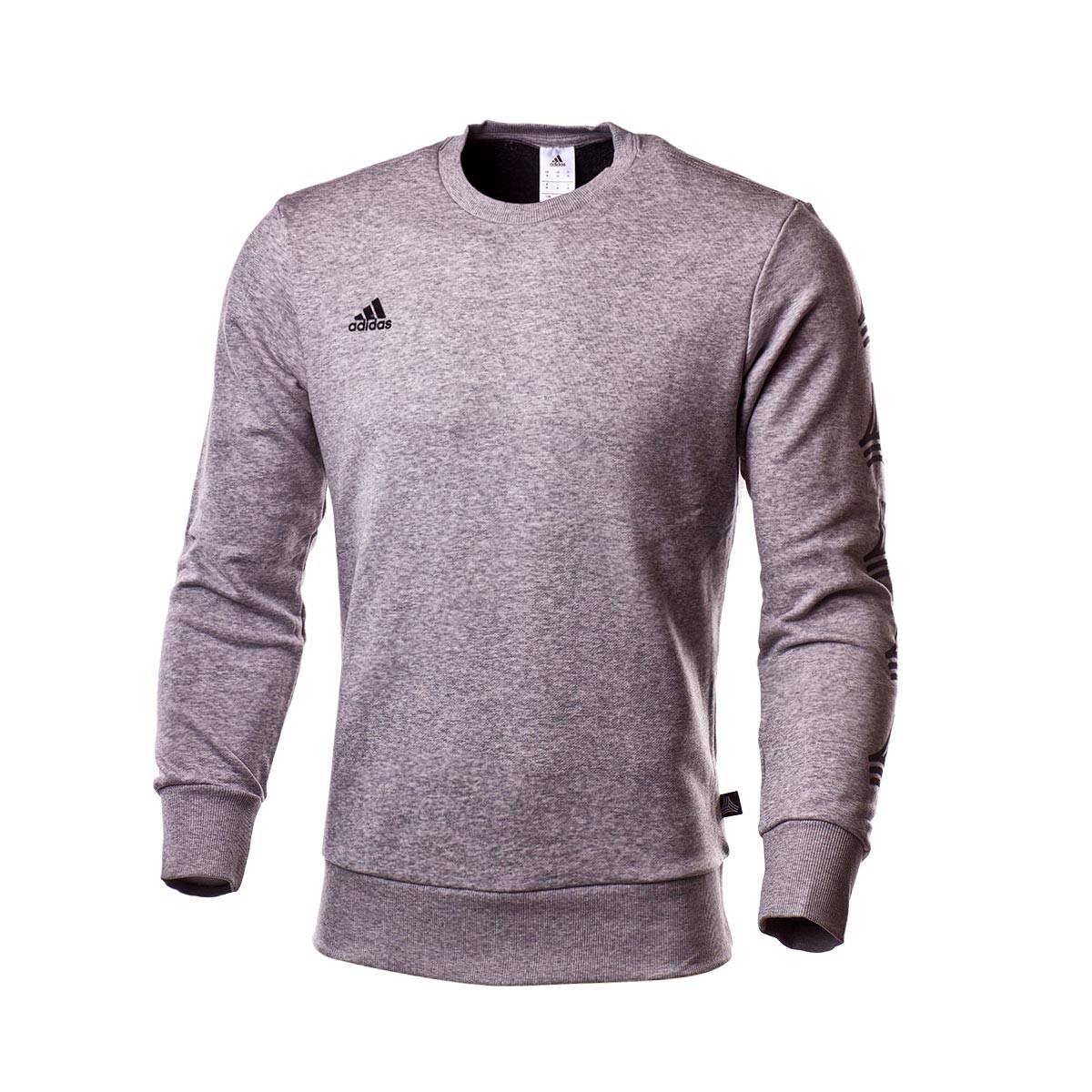 Sudadera adidas Tango Crew Grey - Tienda de fútbol Fútbol Emotion