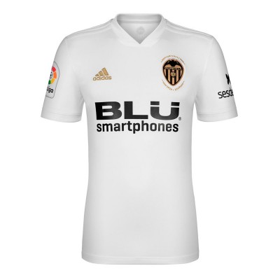 Camiseta adidas Valencia CF Primera Equipación 2018-2019 White-Crystal  white - Tienda de fútbol Fútbol Emotion