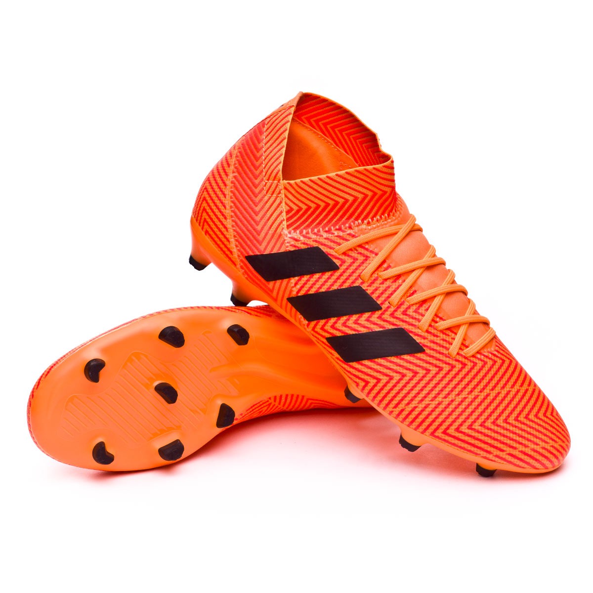 Bota Nemeziz 18.3 FG Zest-Black-Solar red Bota Nemeziz 18.3 FG Zest-Black-Solar red