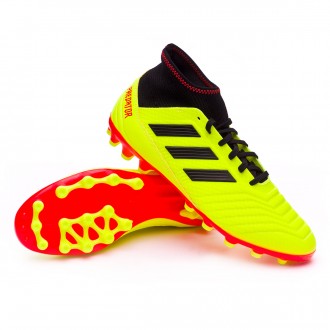 Chuteira  adidas Predator 18.3 AG Solar yellow-Black-Solar red