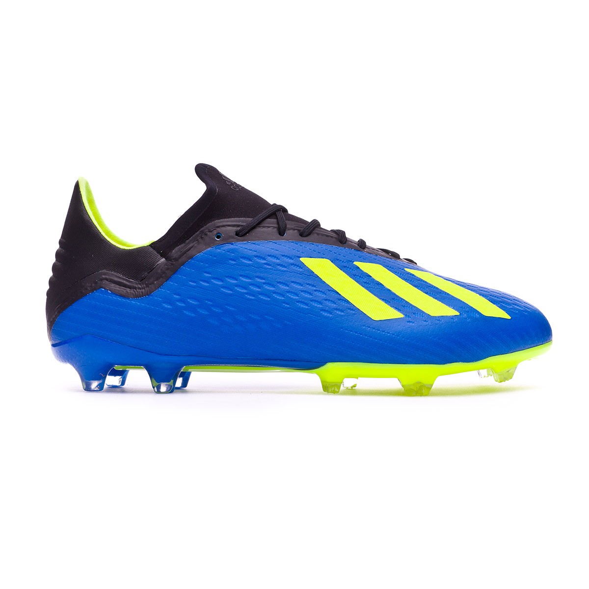 blue and yellow football boots