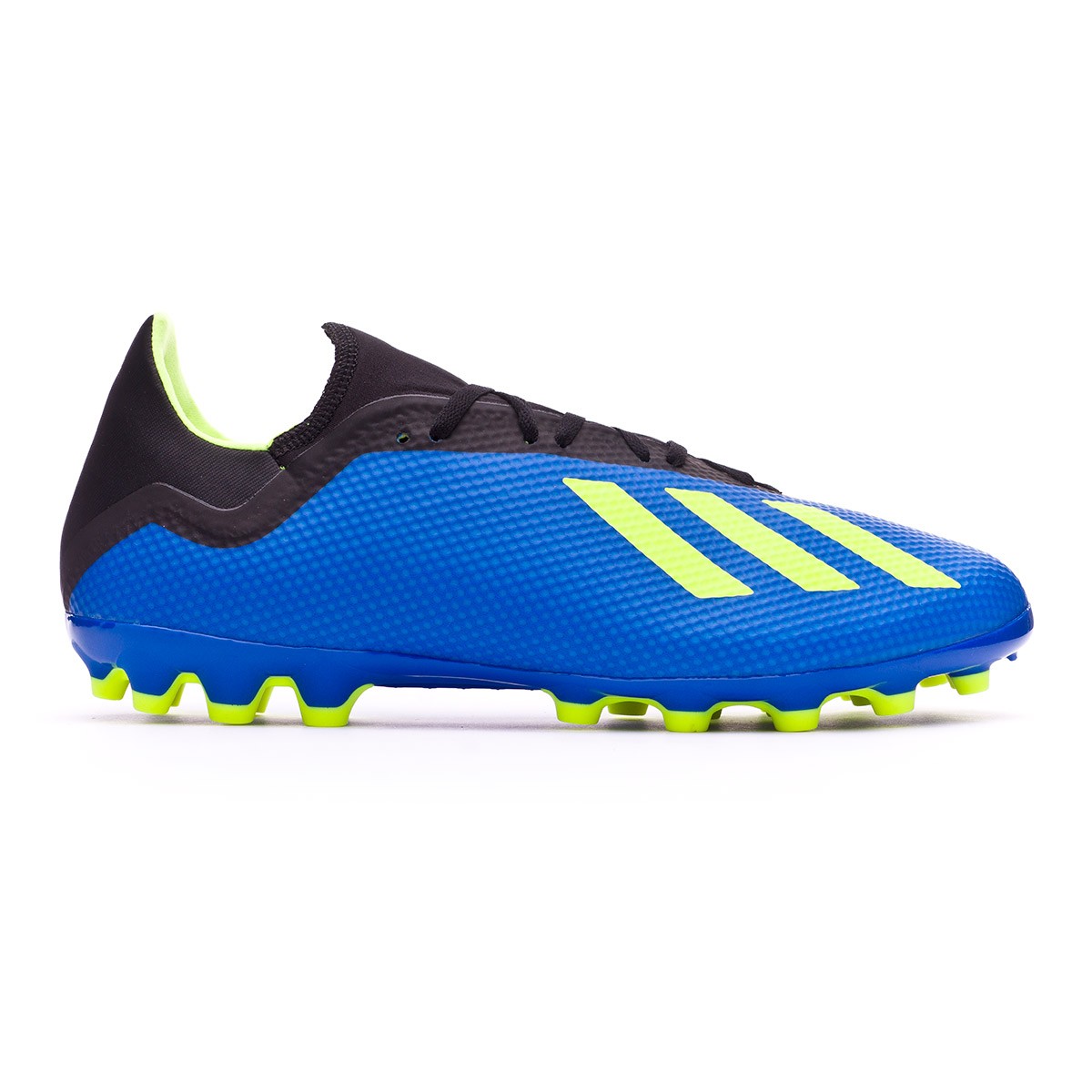 Bota de fútbol adidas X 18.3 AG Foot blue-Solar yellow-Black - Tienda de  fútbol Fútbol Emotion
