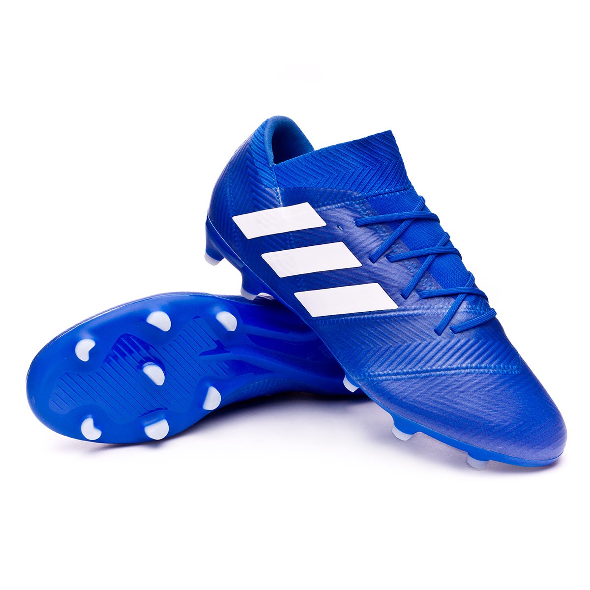 Scarpe adidas Nemeziz 18.2 FG Football blue-White - Negozio di calcio  Fútbol Emotion