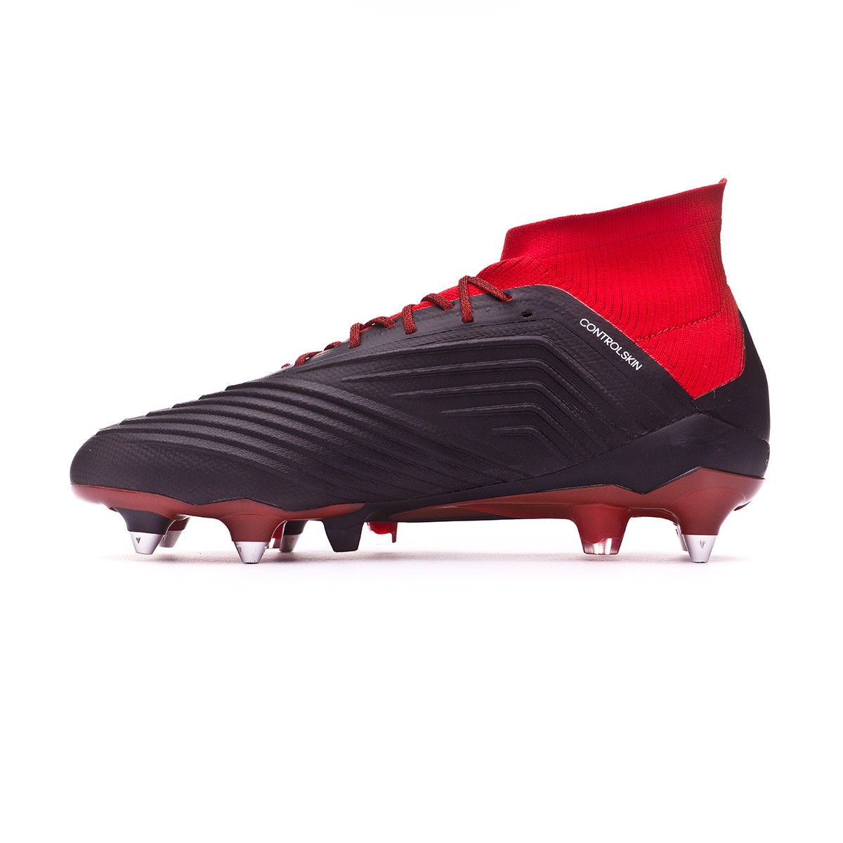 Football Boots adidas Predator 18.1 SG Core black-White-Red - Football  store Fútbol Emotion
