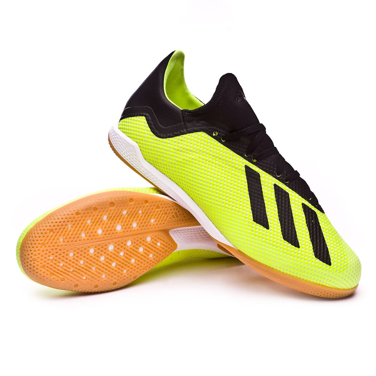 Futsal Boot adidas X Tango 18.3 IN Solar yellow-Core black-White - Football  store Fútbol Emotion