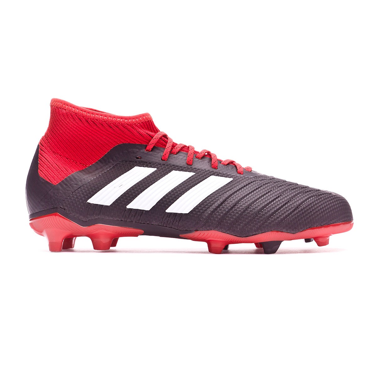 Football Boots Adidas Kids Predator 18 1 Fg Core Black White Red