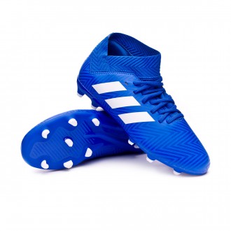 Chuteira  adidas Nemeziz 18.3 FG Crianças Football blue-White-Football blue