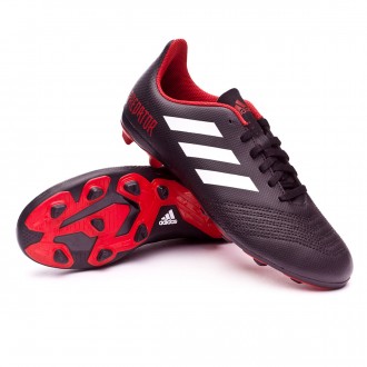 Chuteira  adidas Predator 18.4 FxG Crianças Core black-White-Red