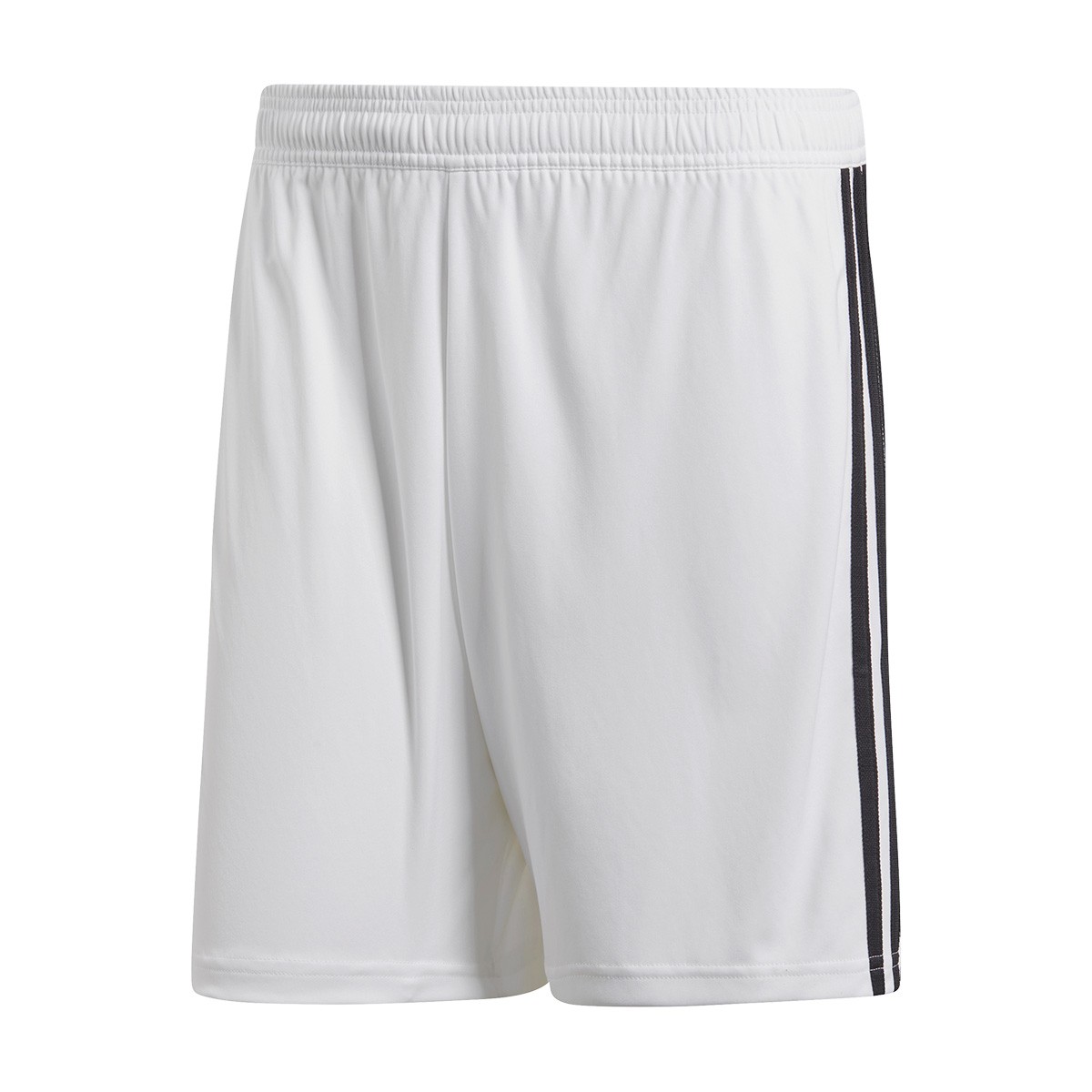 white adidas football shorts