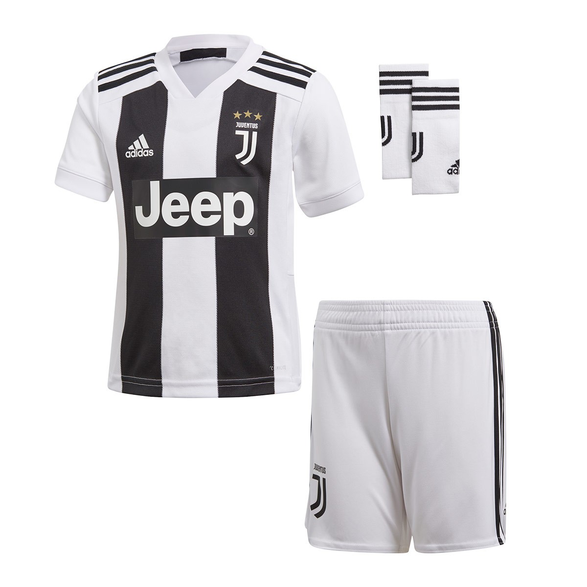 Completo adidas Juventus Home 2018-2019 Junior Black-White - Negozio di  calcio Fútbol Emotion