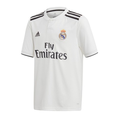 Jersey adidas Kids Real Madrid LFP 2018-2019 Home White-black ... Jersey adidas Kids Real Madrid LFP 2018-2019 Home White-black ...