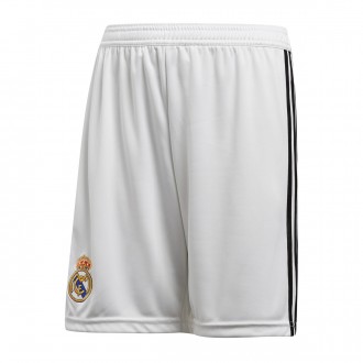 Calções  adidas Real Madrid Equipamento Principal 2018-2019 Crianças White-black
