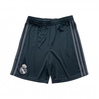 Calções  adidas Real Madrid Segunda Equipación 2018-2019 Niño Tech onix-Bold onix-White