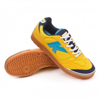 Sapatilha de Futsal  Kelme Trueno Sala Amarelo-Turquesa