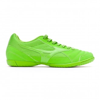 Sapatilha de Futsal Mizuno Sala Club 2 IN Jasmine green-Silver